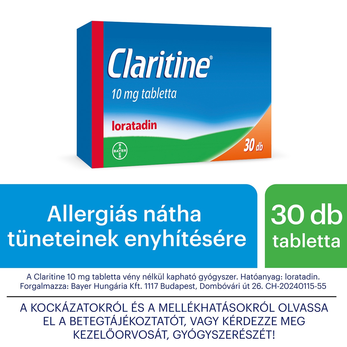 Claritine 30db 3D balos
